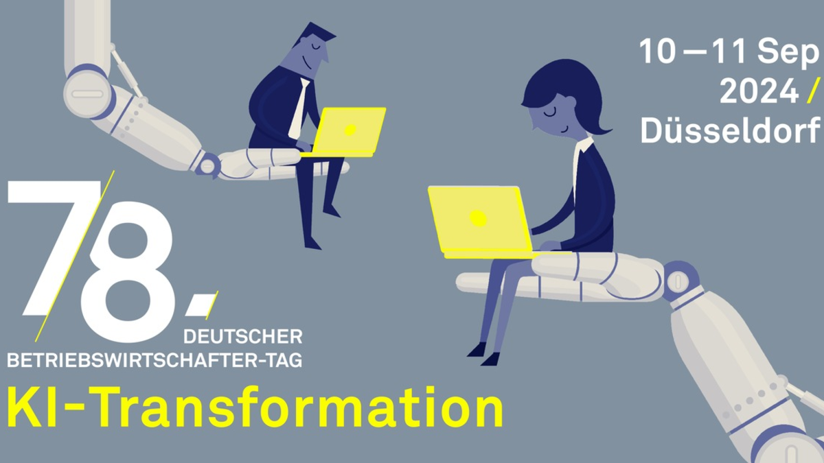 78. DEUTSCHER BETRIEBSWIRTSCHAFTER-TAG / KI-Transformation / Eine neue Ära der Betriebswirtschaft / 10./11. September 2024 - Düsseldorf / betriebswirtschafter-tag.de - Foto: presseportal.de
