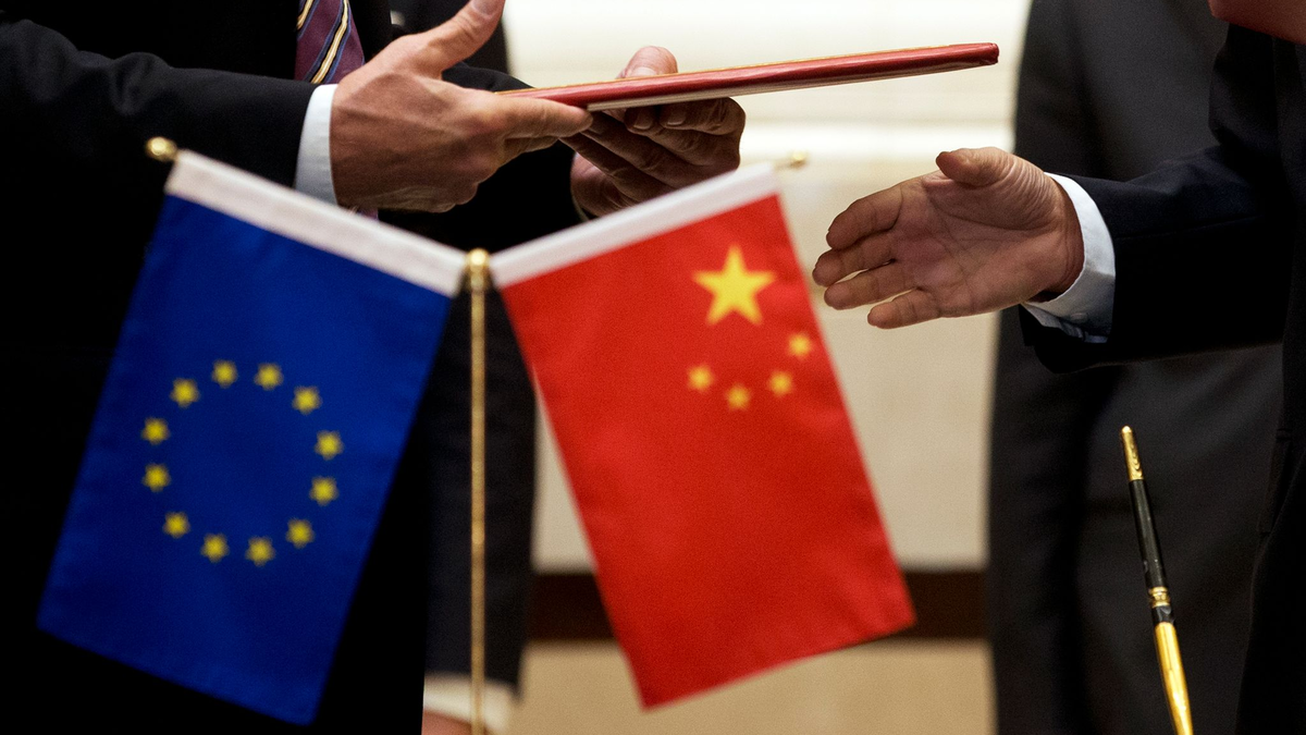 Handelsdiplomatie gefragt: Können sich die EU und China noch einigen? (Archivbild)  - Foto: Andy Wong/AP/dpa