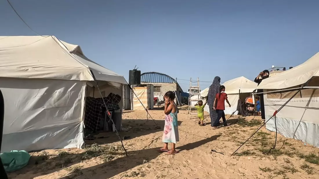 Gaza: Notlager der SOS-Kinderdörfer in humanitärer Zone von Beschuss getroffen / Hilfsorganisation in großer Sorge um das Leben der Kinder - Bild: presseportal.de