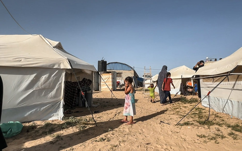Gaza: Notlager der SOS-Kinderdörfer in humanitärer Zone von Beschuss getroffen / Hilfsorganisation in großer Sorge um das Leben der Kinder - Foto: presseportal.de