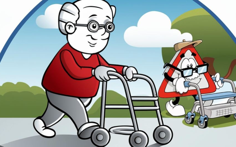 POL-DU: Neudorf: Mobil bleiben, aber sicher - Rollatortraining für Senioren - Foto: presseportal.de