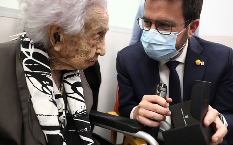 Maria Branyas galt in Spanien als Super-Oma. (Foto Archiv) - Foto: Govern/Europapress/dpa