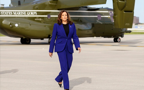 Harris: «Wir werden gewinnen.» - Foto: Kevin Lamarque/Pool Reuters/AP/dpa