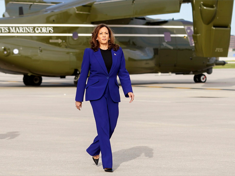 Harris: «Wir werden gewinnen.» - Foto: Kevin Lamarque/Pool Reuters/AP/dpa