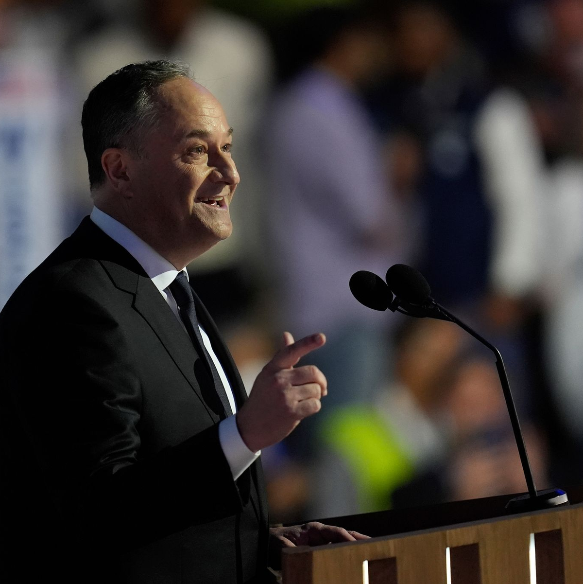 Die Demokraten haben Kamala Harris beim Parteitag in Chicago vier Tage lang zelebriert. - Foto: Paul Sancya/AP/dpa