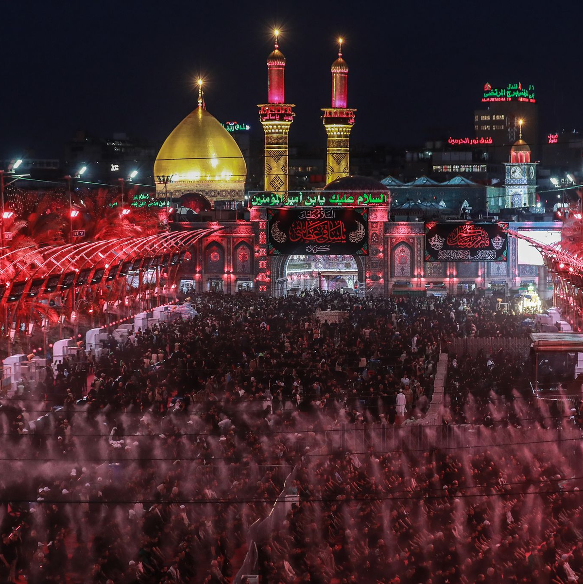 Jährlich strömen Millionen Pilger für das Trauerfest Arbain in den Irak. (Symbolbild) - Foto: Ameer Al-Mohammedawi/dpa