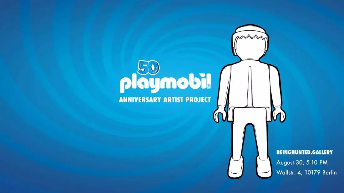 Playmobil-Großfiguren werden zu einzigartigen Kunstwerken - Bild: presseportal.de