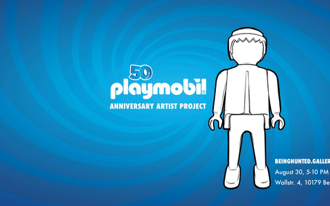 Playmobil-Großfiguren werden zu einzigartigen Kunstwerken - Foto: presseportal.de