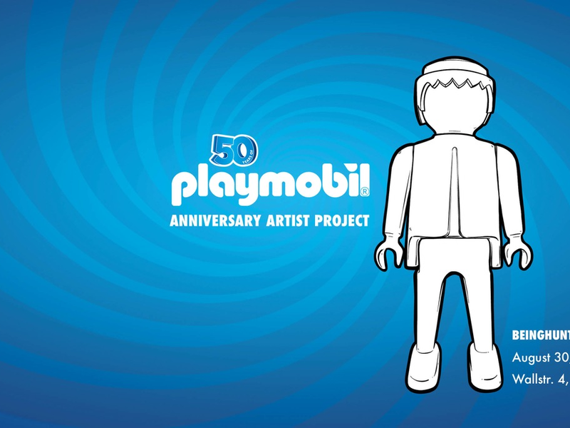 Playmobil-Großfiguren werden zu einzigartigen Kunstwerken - Foto: presseportal.de