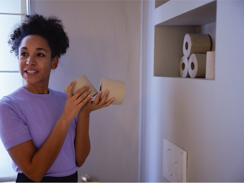 Tag des Toilettenpapiers: Hygienepapierhersteller WEPA setzt Zeichen mit nachhaltigem Toilettenpapier in Trendfarbe Beige - Foto: presseportal.de