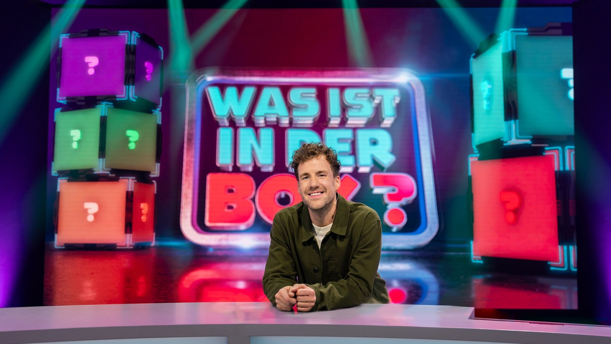 Luke Mockridge Was ist in der Box? - Foto: Joyn/Robert Maschke, presseportal.de