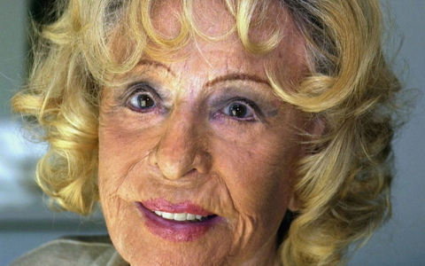 Leni Riefenstahl im Jahr 2002, ein Jahr vor ihrem Tod. - Foto: Frank Mächler/dpa