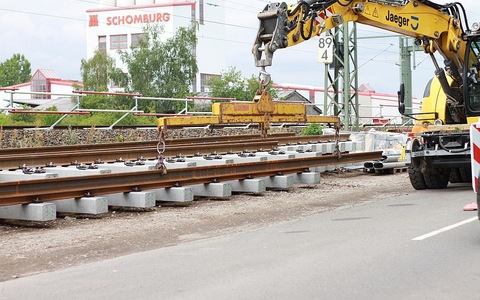 Bahn-Baustelle in Halle-Kanena (Archiv) - Foto: über dts Nachrichtenagentur