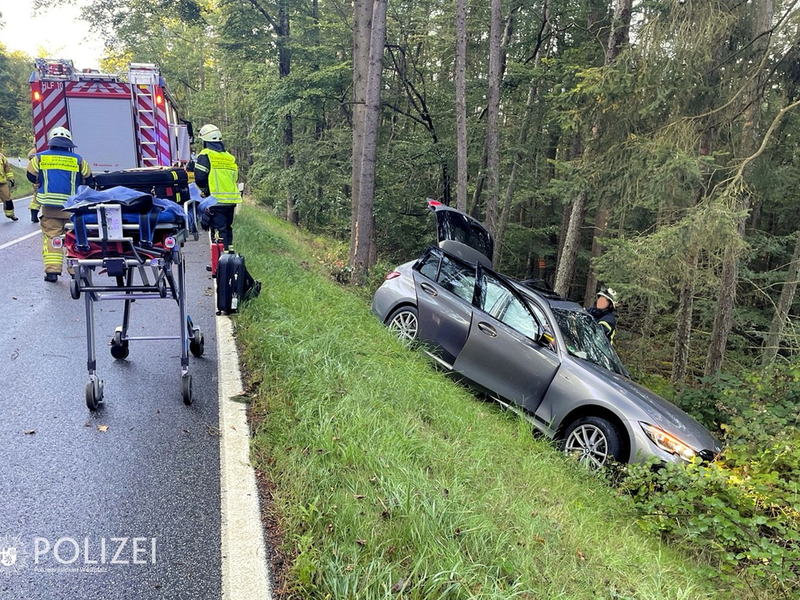 POL-PPWP: Pkw prallt gegen Baum - Foto: presseportal.de