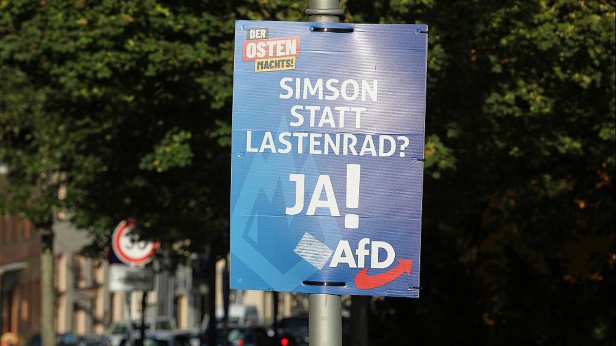 AfD-Wahlplakat zur Landtagswahl in Thüringen (Archiv) - Foto: über dts Nachrichtenagentur