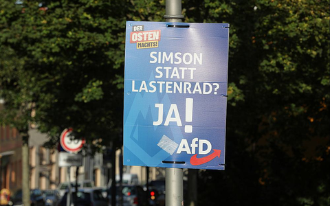 AfD-Wahlplakat zur Landtagswahl in Thüringen (Archiv) - Foto: über dts Nachrichtenagentur