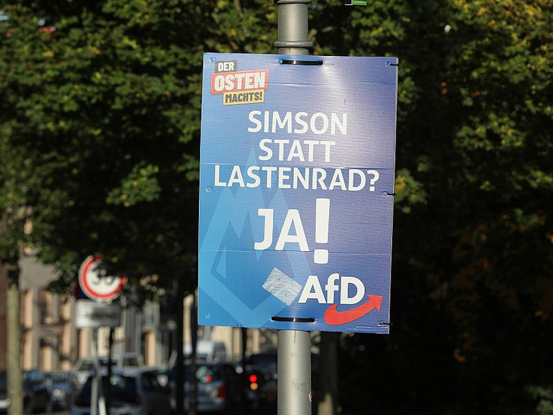 AfD-Wahlplakat zur Landtagswahl in Thüringen (Archiv) - Foto: über dts Nachrichtenagentur