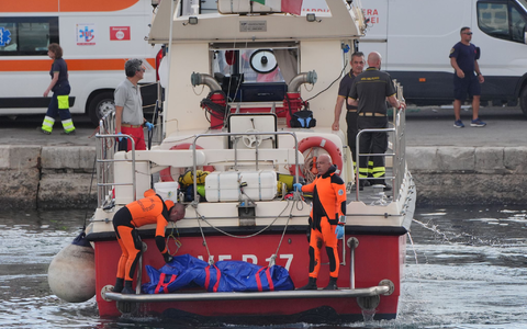 Die Luxusjacht «Baynesian» wird nach dem Untergang mit sieben Todesopfern vor Sizilien nun geborgen. (Archivbild) - Foto: Jonathan Brady/PA Wire/dpa Die Luxusjacht «Baynesian» wird nach dem Untergang mit sieben Todesopfern vor Sizilien nun geborgen. (Archivbild) - Foto: Jonathan Brady/PA Wire/dpa