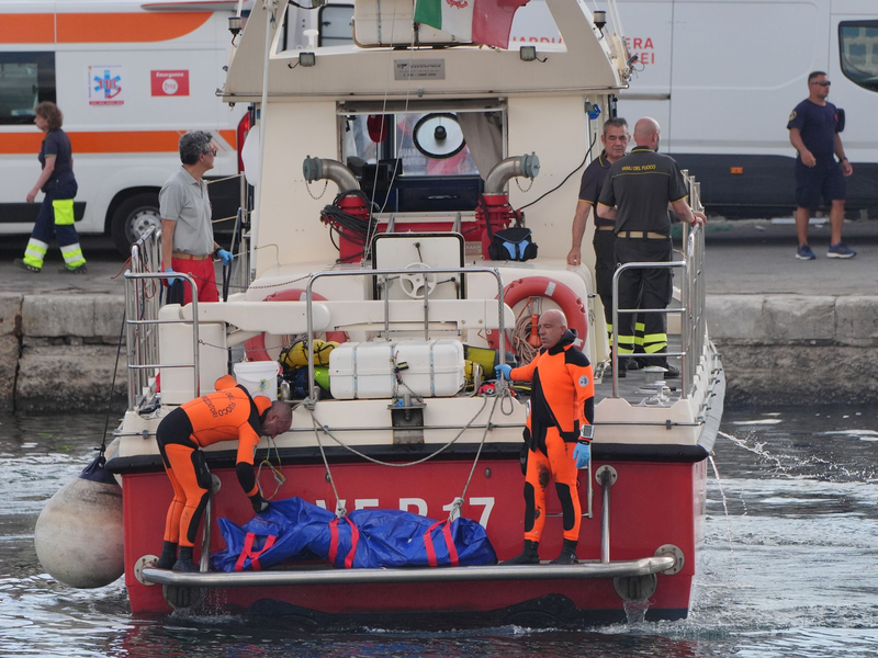 Die Luxusjacht «Baynesian» wird nach dem Untergang mit sieben Todesopfern vor Sizilien nun geborgen. (Archivbild) - Foto: Jonathan Brady/PA Wire/dpa