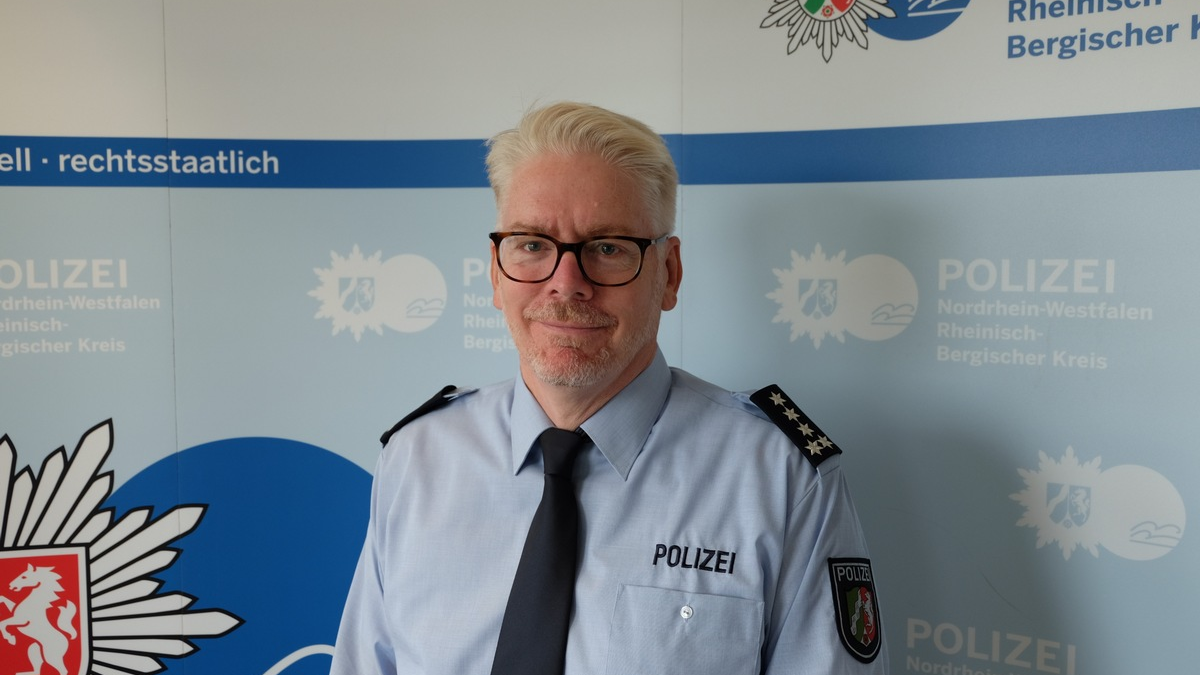 POL-RBK: Bergisch Gladbach - Neuer Leiter der Polizeiwache Bergisch Gladbach - Foto: presseportal.de