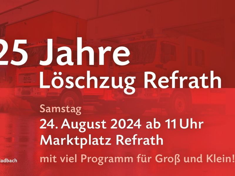 FW-GL: Presseeinladung 125 Jahre Löschzug 10 - Refrath - Foto: presseportal.de