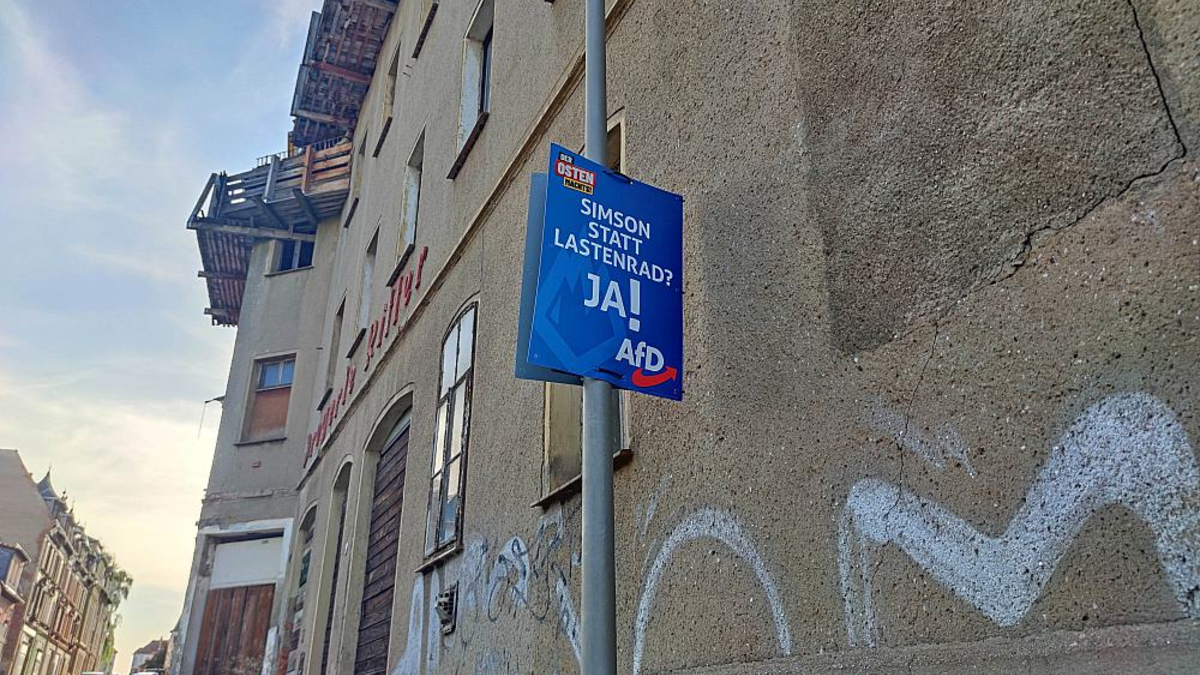 AfD-Wahlplakat zur Landtagswahl in Thüringen (Archiv) - Foto: über dts Nachrichtenagentur
