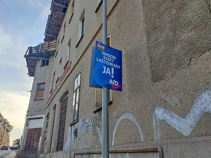 AfD-Wahlplakat zur Landtagswahl in Thüringen (Archiv) - Foto: über dts Nachrichtenagentur