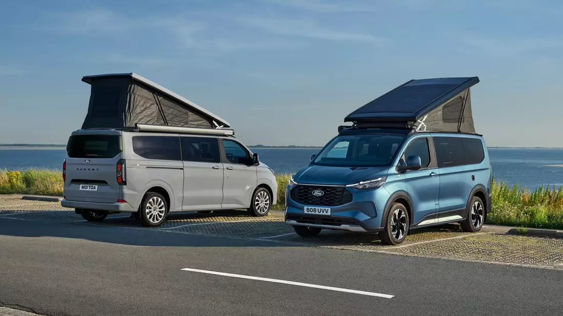 Ford Pro auf dem Caravan Salon: Ford Nugget mit Plug-in-Hybrid und weitere neue Modellvarianten feiern Weltpremiere - Bild: presseportal.de