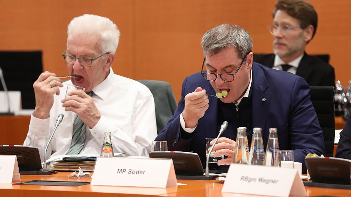 Winfried Kretschmann und Markus Söder (Archiv) - Foto: über dts Nachrichtenagentur