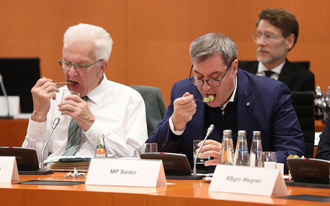 Winfried Kretschmann und Markus Söder (Archiv) - Foto: über dts Nachrichtenagentur