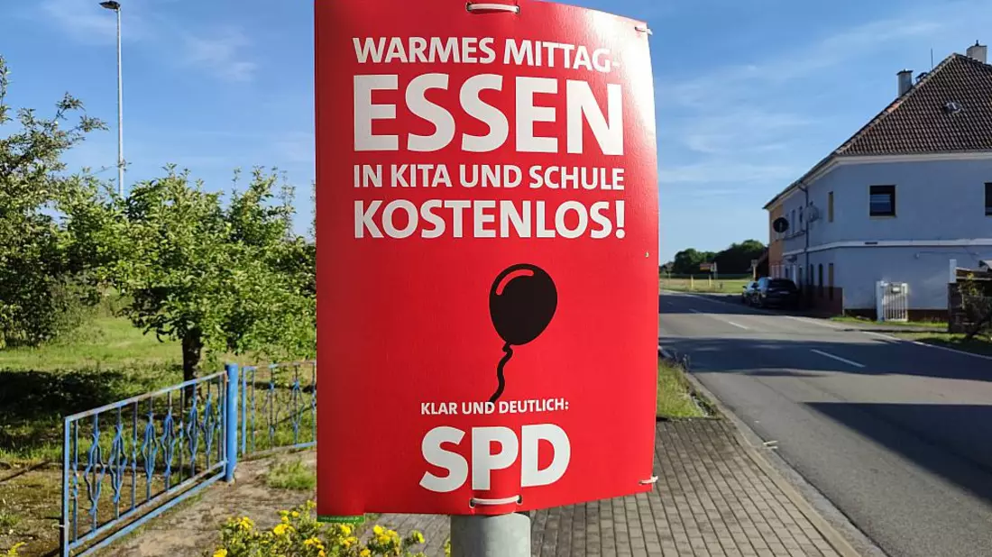 SPD-Wahlplakat zur Landtagswahl in Thüringen (Archiv) - Bild: über dts Nachrichtenagentur
