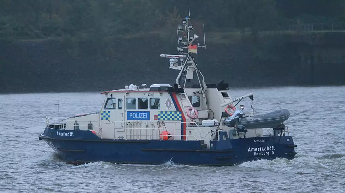 Polizeiboot im Hamburger Hafen (Archiv) - Bild: über dts Nachrichtenagentur