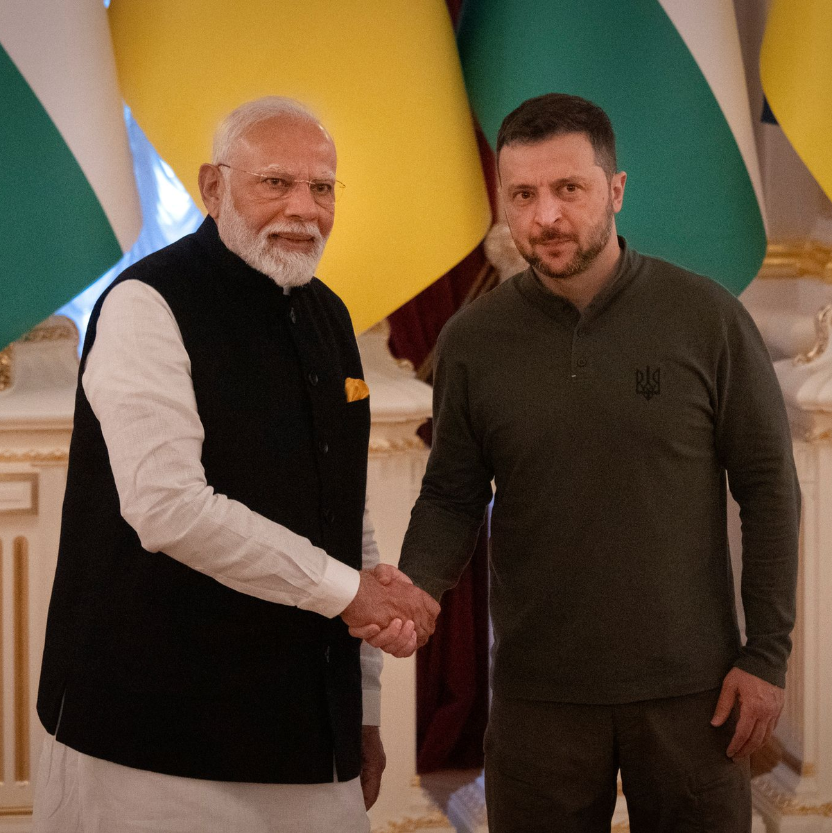 Die Annäherung zwischen dem neutralen, moskaufreundlichen Indien und der Ukraine ist schwierig. - Foto: Efrem Lukatsky/AP/dpa