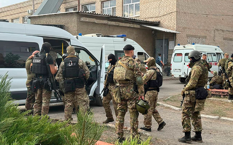 Bei dem Gefangenenaufstand kam es zu mehreren Toten und Verletzten. - Foto: Uncredited/Russian Rosguardia (National Guard) Telegram Channel/AP/dpa