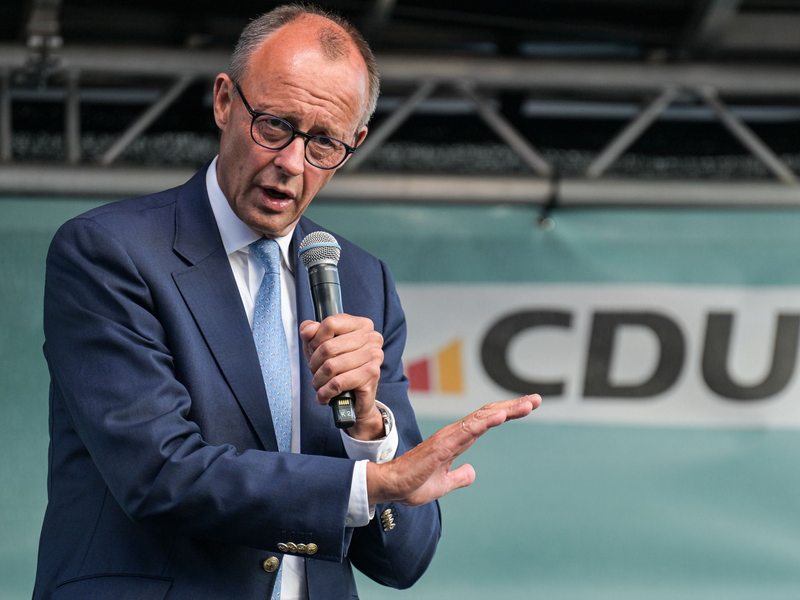 CDU-Chef Friedrich Merz will keine Zusammenarbeit seiner Partei mit der AfD. (Archivbild) - Foto: Hannes P. Albert/dpa