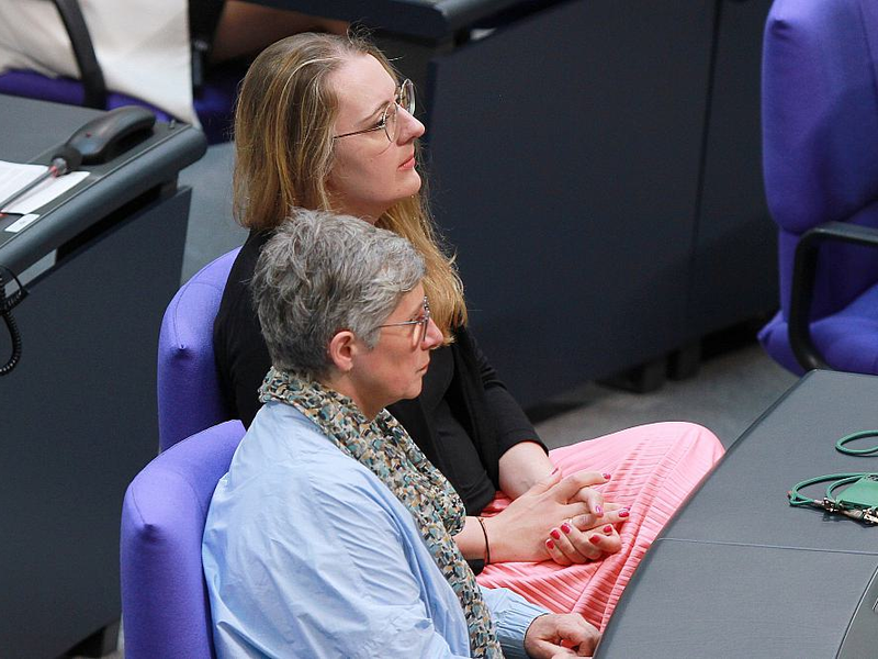 Katharina Dröge und Britta Haßelmann (Archiv) - Foto: über dts Nachrichtenagentur