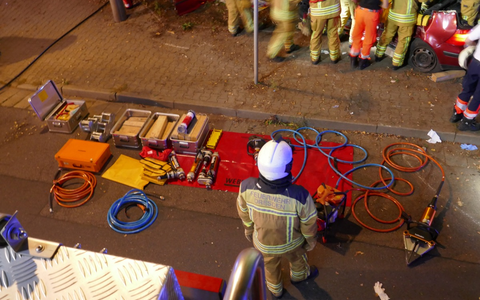 FW Dresden: Mehrere Brände und ein schwerer Verkehrsunfall in der Nacht zum 24. August 2024 - Foto: presseportal.de