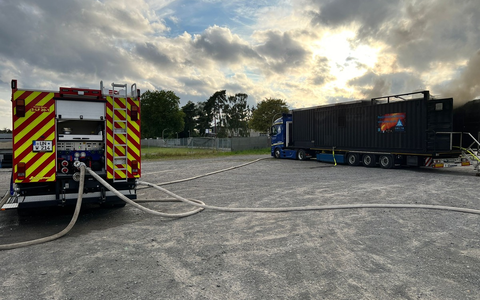 FW-WRN: Realbrandausbildung der Freiwilligen Feuerwehr Werne - Foto: presseportal.de