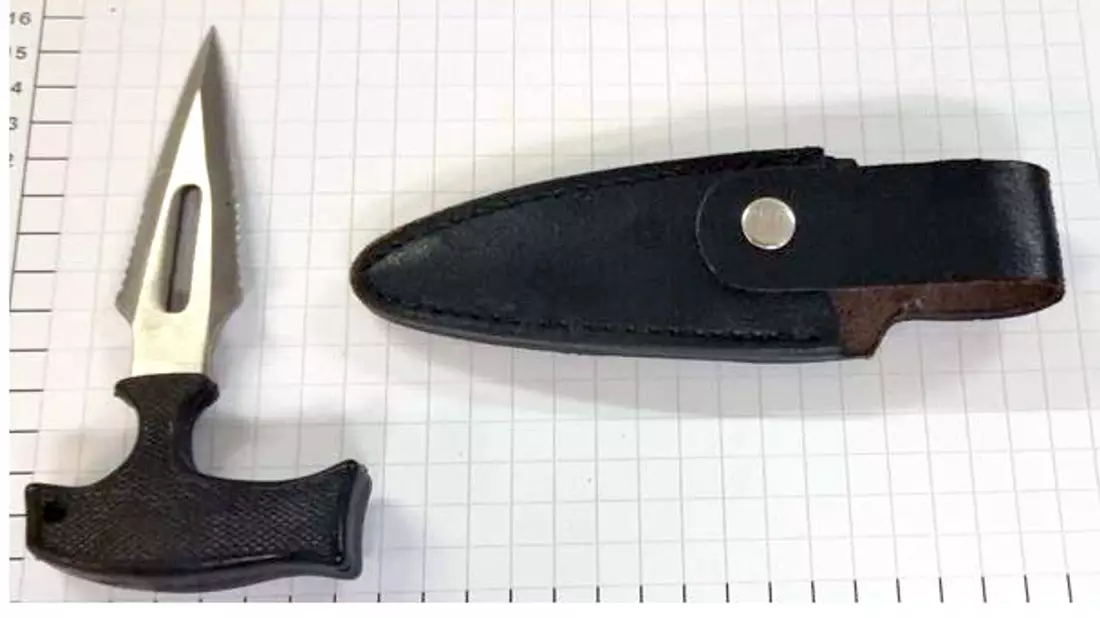 Sechs Zentimeter darf eine Messerklinge nach den Plänen von Innenministerin Nancy Faeser in der Öffentlichkeit künfig nur noch lang sein. (Archivbild) - Bild: ---/Bundespolizei/dpa