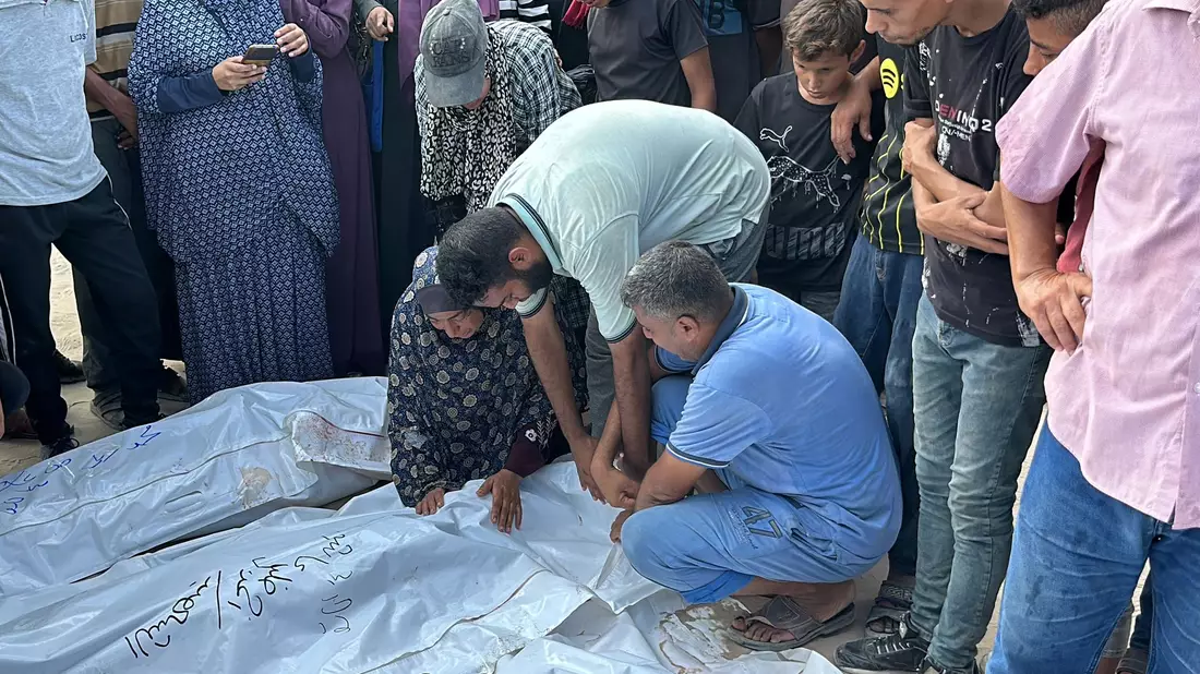 Israel wirft der Hamas vor, Zivilisten als menschliche Schutzschilde zu missbrauchen. - Bild: Abdullah Abu Al-Khair/APA Images via ZUMA Press Wire/dpa