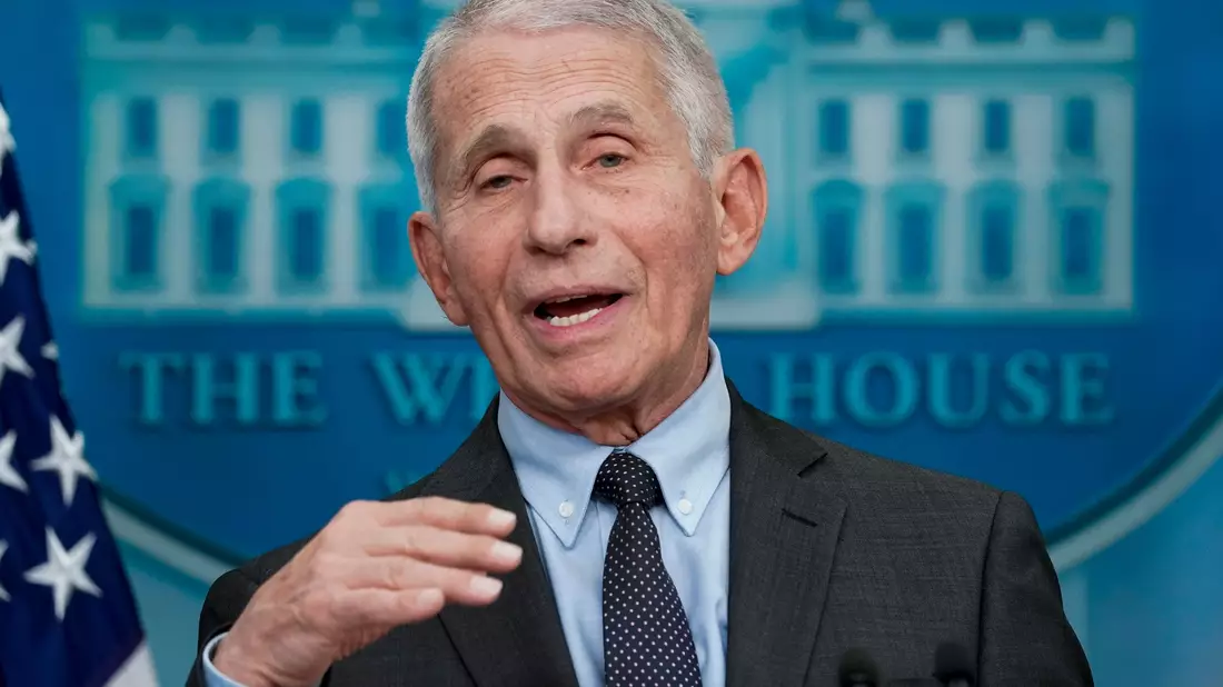 Fauci wurde wegen seiner Erkrankung mehrere Tage im Krankenhaus behandelt. (Archivbild) - Bild: Patrick Semansky/AP/dpa