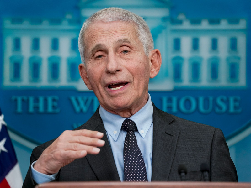 Fauci wurde wegen seiner Erkrankung mehrere Tage im Krankenhaus behandelt. (Archivbild) - Foto: Patrick Semansky/AP/dpa