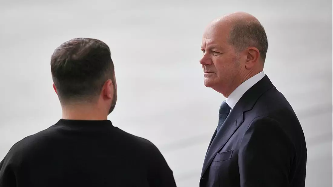Wolodymyr Selenskyj und Olaf Scholz (Archiv) - Bild: über dts Nachrichtenagentur