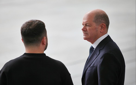 Wolodymyr Selenskyj und Olaf Scholz (Archiv) - Foto: über dts Nachrichtenagentur