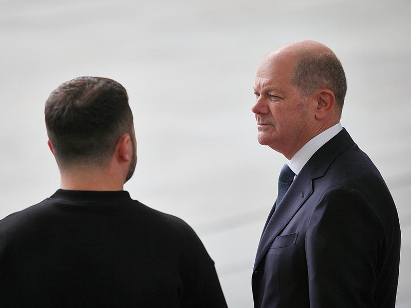 Wolodymyr Selenskyj und Olaf Scholz (Archiv) - Foto: über dts Nachrichtenagentur