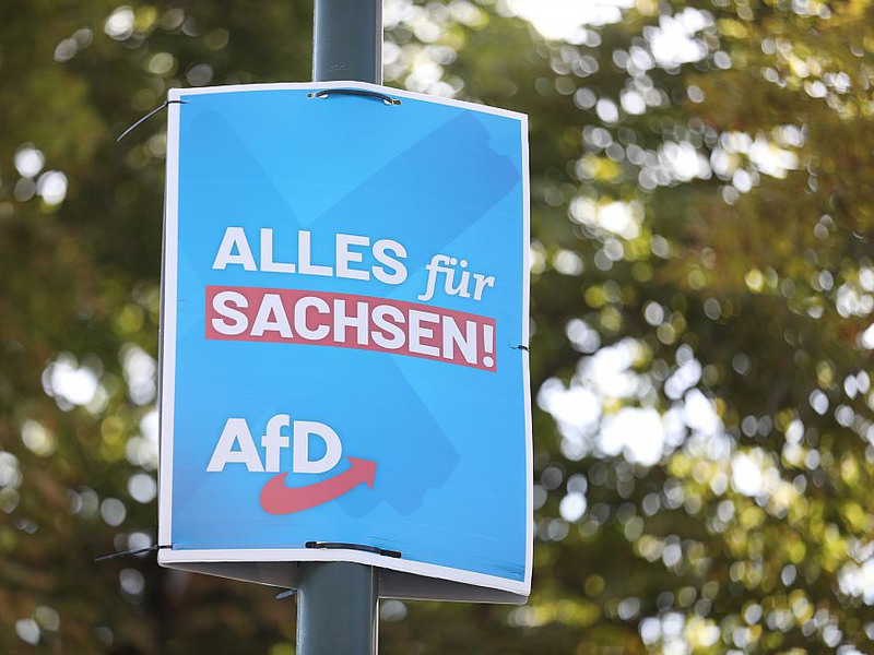 AfD-Wahlplakat zur Landtagswahl in Sachsen (Archiv) - Foto: über dts Nachrichtenagentur