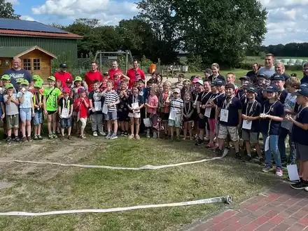FW-OLL: Kreiskinderfeuerwehrtag in der Gemeinde Ganderkesee - Ein voller Erfolg in Bergedorf (Korrektur Namen) - Foto: presseportal.de