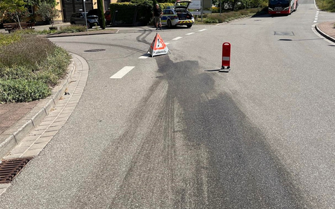 POL-PDLD: Rutschgefahr durch Diesel - Foto: presseportal.de