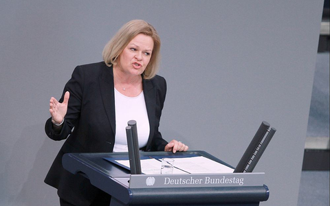 Nancy Faeser (Archiv) - Foto: über dts Nachrichtenagentur