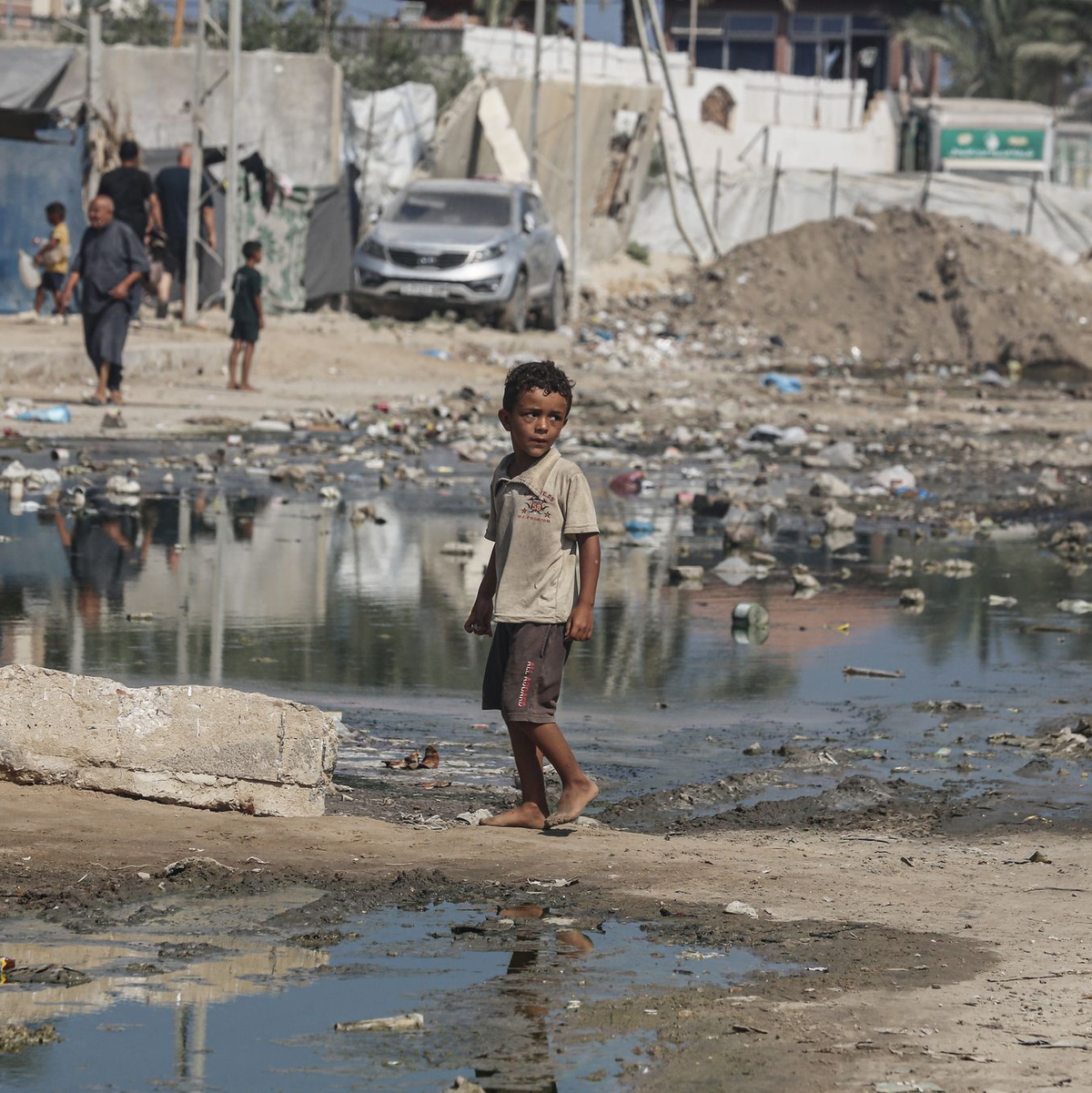 Experten warnen vor einem massiven Polio-Ausbruch in Gaza. (Archivbild) - Foto: Omar Ashtawy/APA Images via ZUMA Press Wire/dpa
